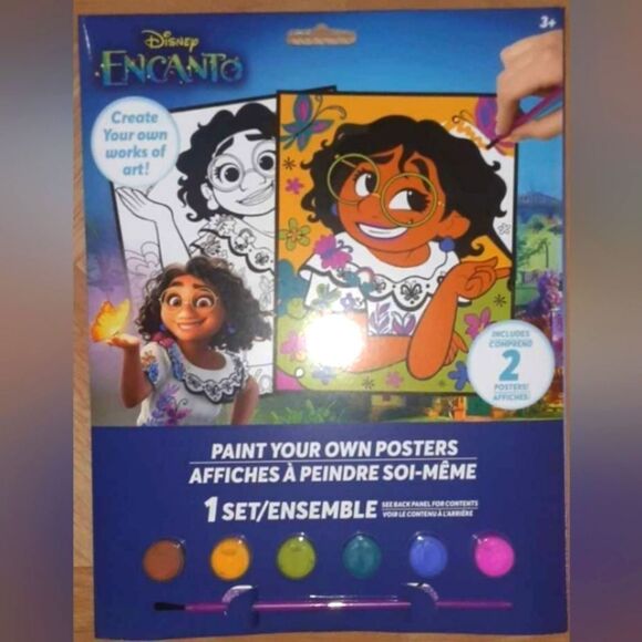 New Encanto Paint Set - Picture 1 of 1